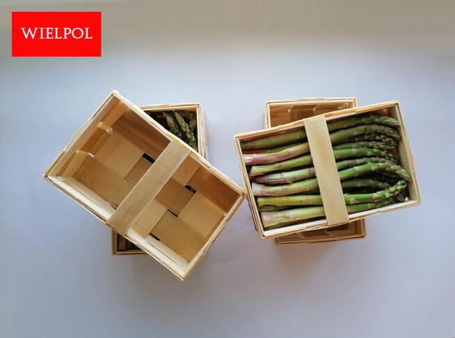 Sprzedaż. Opakowania do szparagów.