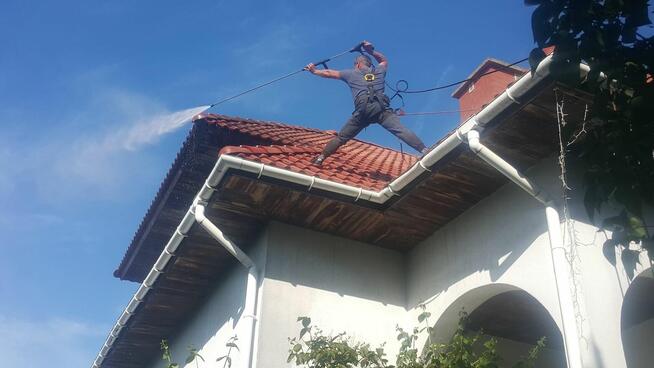 Czyszczenie kostki brukowej, MYCIE ELEWACJI