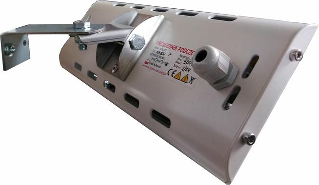 łazienkowy promiennik kwarcowo-halogenowy 500W