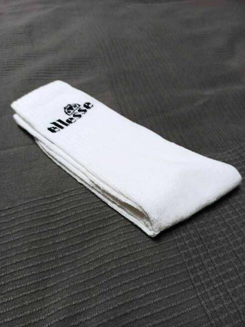 Białe skarpety Ellesse 40-43 white socks soxy sport siłownia