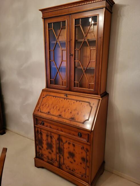 Meble używane z Niemiec dębowe komoda szafa witryna WYPRZEDA