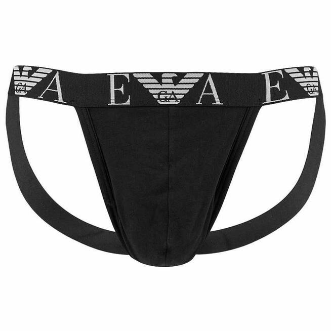 Jockstrap Emporio Armani roz S czarne jockstrapy siłownia