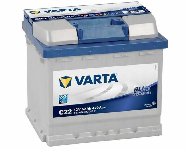 Akumulator 52Ah 470A VARTA Blue Dynamic C22