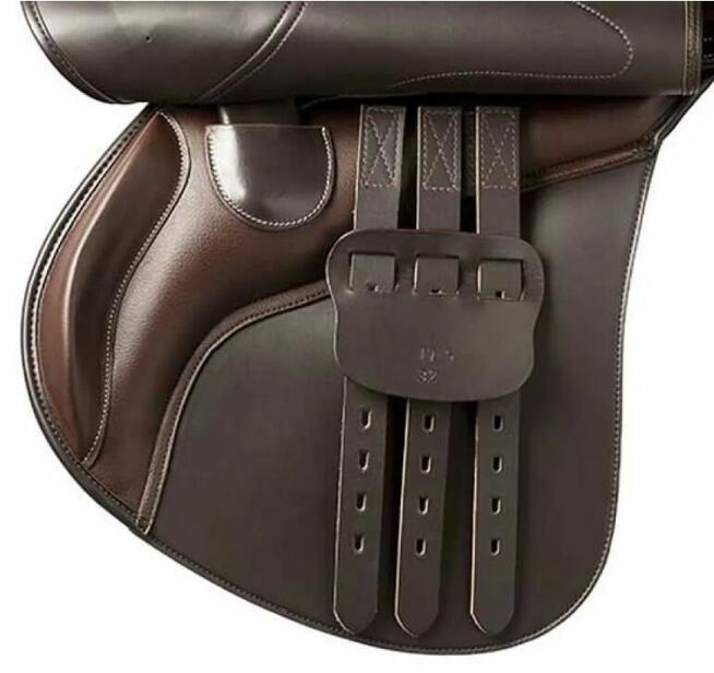 Siodło Syntetyczne Skokowe English BrązoweNOWE Cena zWysyłką