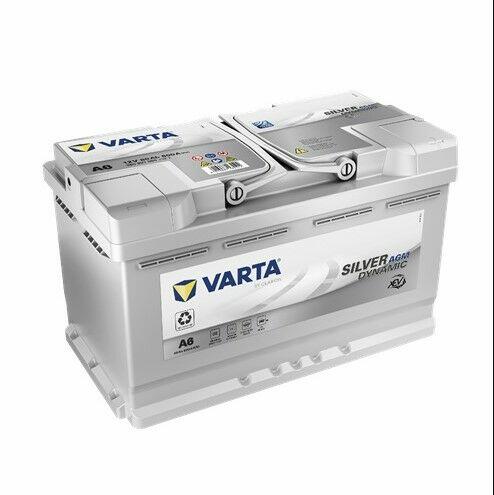 Akumulator 80Ah 800A VARTA Silver Dynamic A6 START&STOP AGM