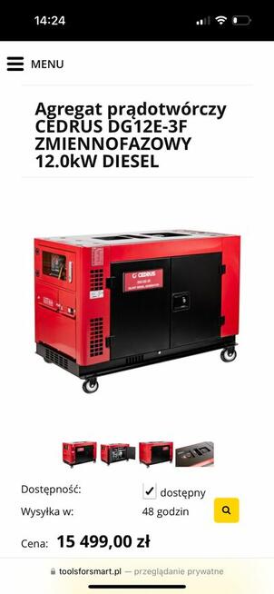 Agregat prądotwórczy