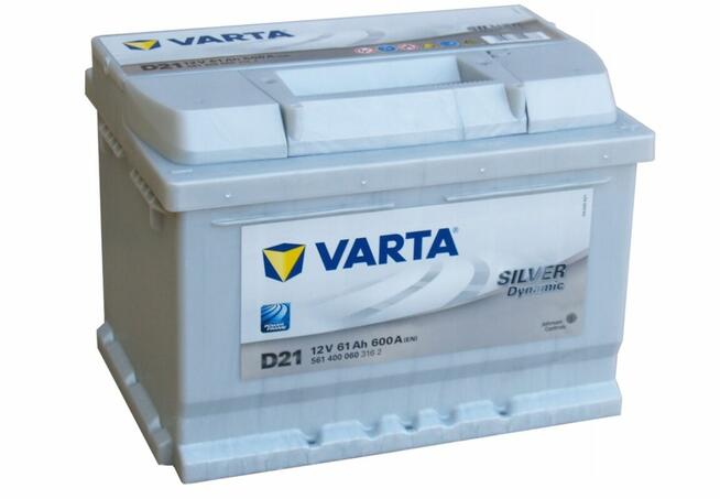 Akumulator 61Ah 600A VARTA Silver Dynamic D21