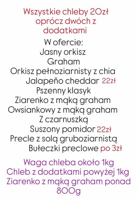 Kraftowe chleby na zakwasie