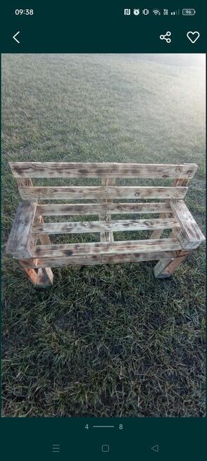 Meble ogrodowe z palet