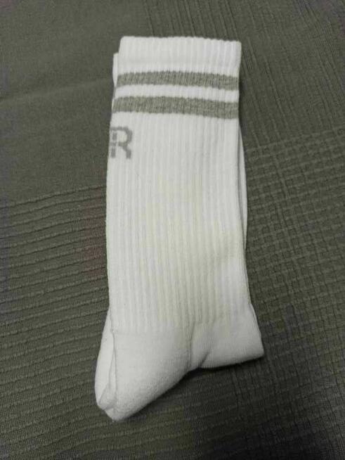 Białe skarpety męskie River Island 41-45 soxy sport siłownia