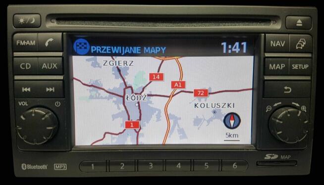 Kod PIN do radia Nissan Note, Qashqai, Micra, Juke, Cube LCN