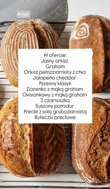 Kraftowe chleby na zakwasie