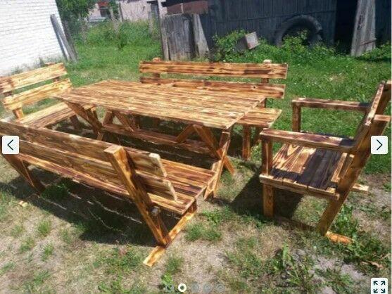 Meble ogrodowe z drewna