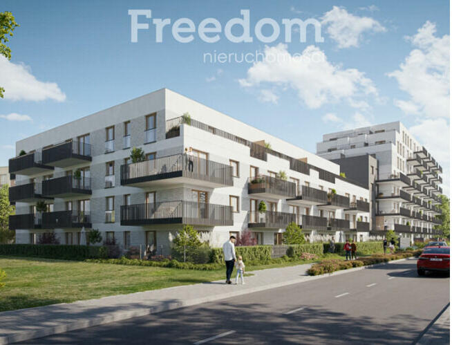 Nowoczesne 3-pokojowe mieszkanie z balkonem