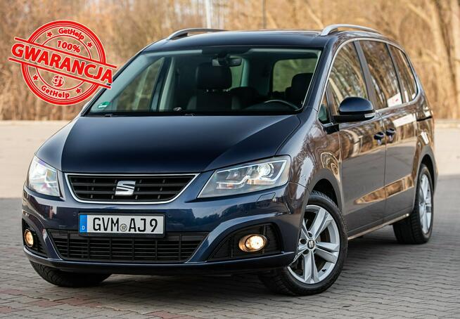 Seat Alhambra 7-os 2.0TDI CR 184KM ! Manual ! Full Opcja ! Super Stan !