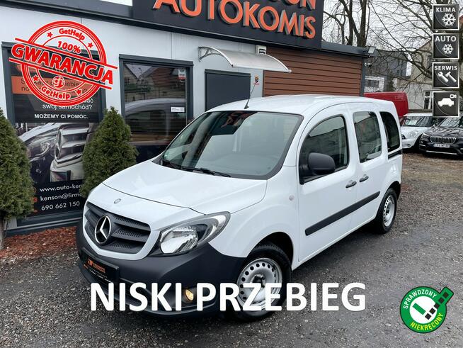 Mercedes Citan Klimatyzacja, Aut. Światła, Start-Stop, Kamera Cofania, Bluetooth, USB