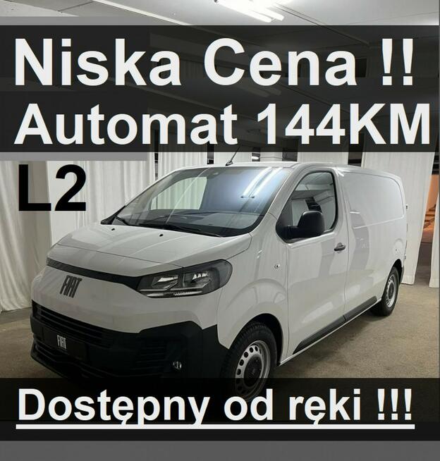 Nowe Scudo EAT8 L2 144KM Super Niska Cena Dostępny od ręki 1459 zł