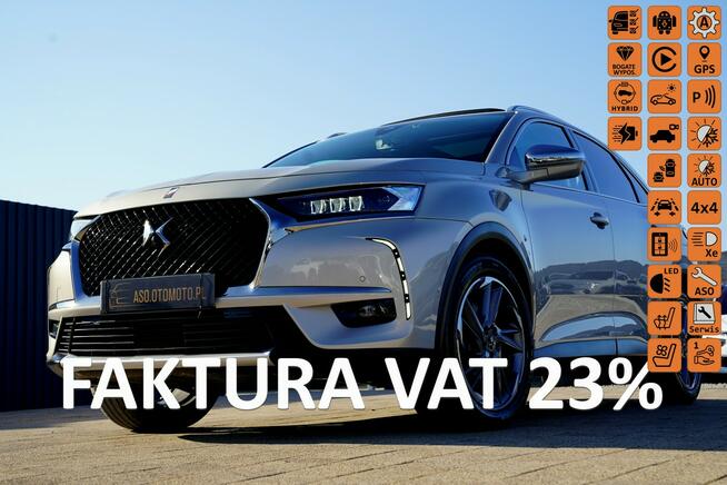 DS Automobiles DS 7 Crossback OPERA masaze FUL LED skóra EL.KLAPA nawi ACC 4X4 wentylacja PANORAMA