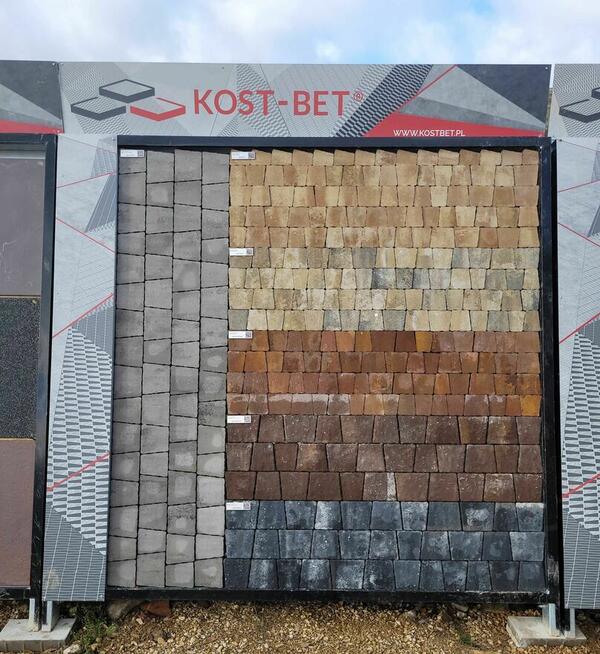 Kostka Brukowa Granit Mały A8 Mocca KOST-BETsprzedaż kostki