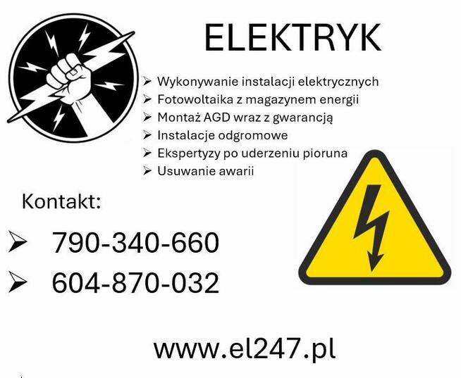 Elektryk instalacje elektryczne