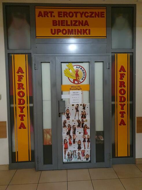 Wynajmę sex shop Konin Al.1 Maja 22A Afrodyta