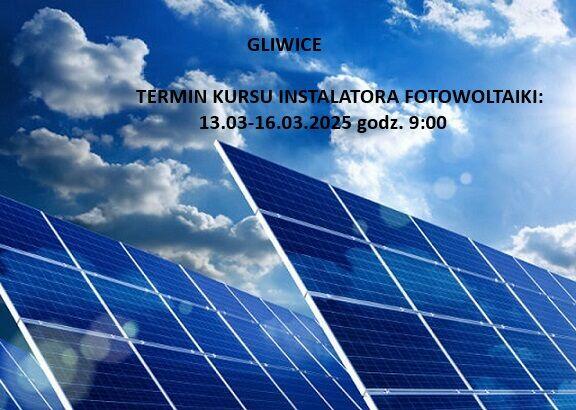 Szkolenie Gliwice kurs instalatora PV Fotowoltaika + pomiary
