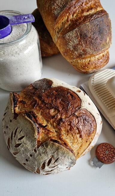 Kraftowe chleby na zakwasie