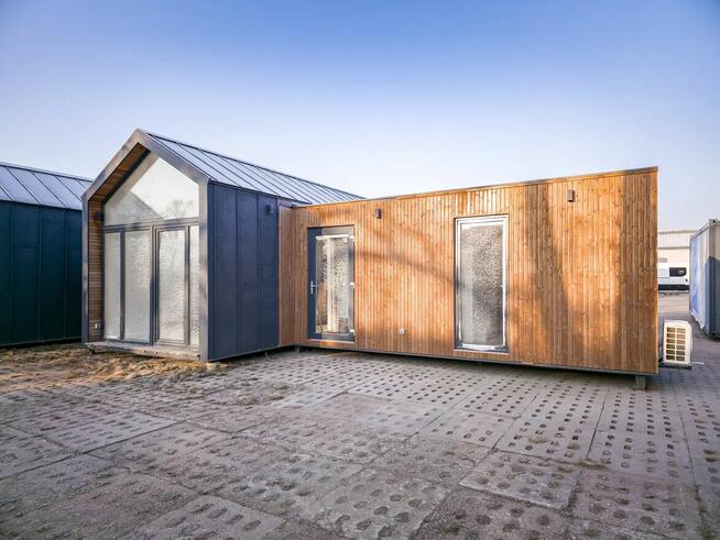 LoftoweDomy.pl - Dom Rekreacyjny kształt L 52m2