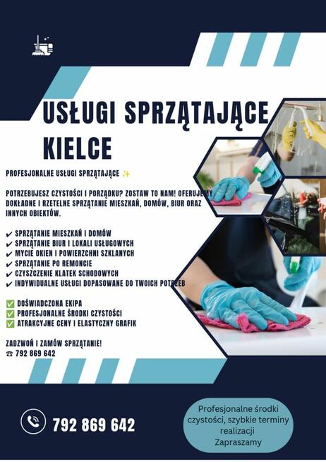 Usługi sprzątające kielce
