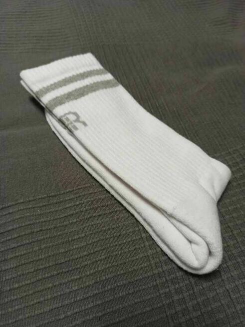 Białe skarpety męskie River Island 41-45 soxy sport siłownia