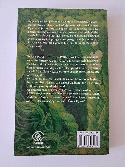Książka „Dywan” T. Pratchett, do sprzedania