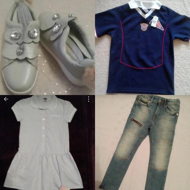 Pakiet odzieży dziecięcej mix rozmiarów 100 szt