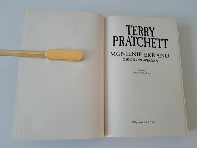 Książka „Mgnienie ekranu” T. Pratchett, do sprzedania