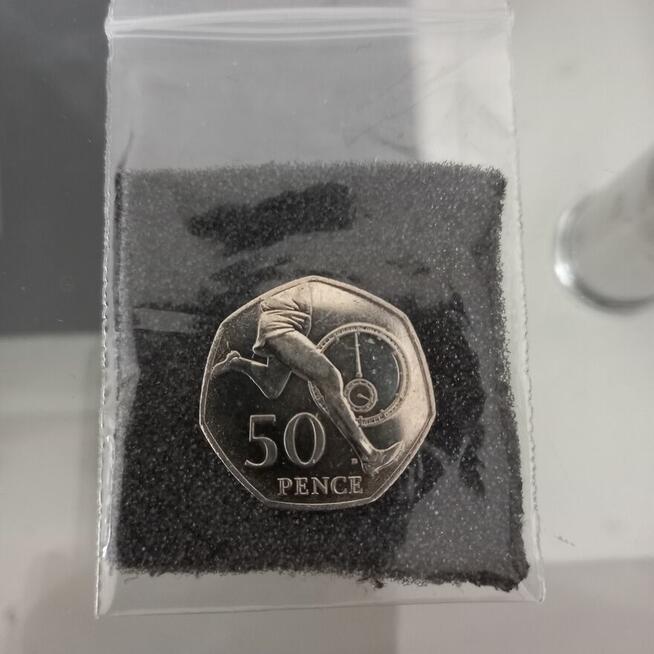 50 PENCE Sir Roger Bannister, James Butler designer