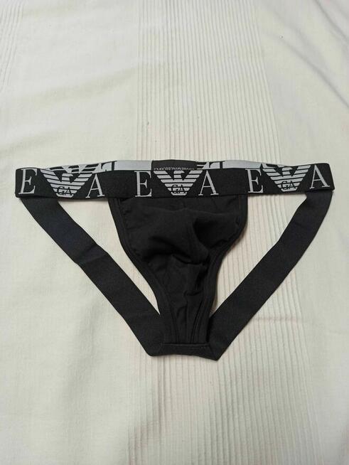 Emporio Armani roz M bielizna męska jockstrap sport siłownia