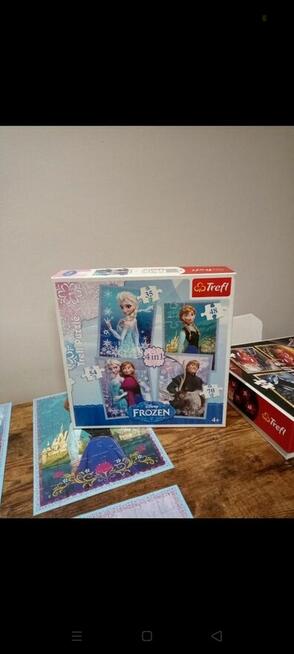 Puzzle dla dzieci z motywem Any i Elsy