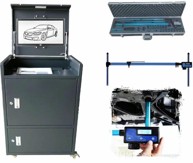 Elektroniczny System Pomiarowy 3D Przymiar Karoserii TM-D95