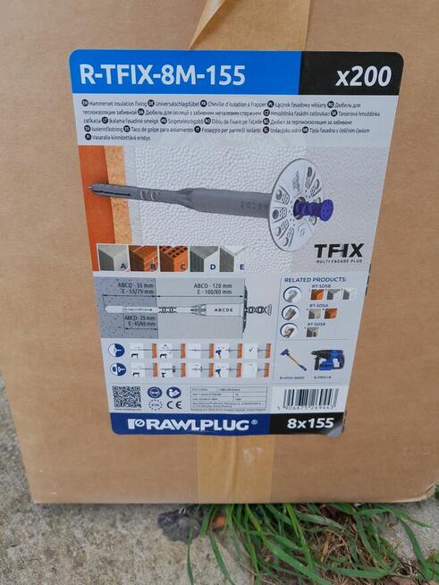 Kołki RAWLPLUG 8x155 - mam 115 sztuk