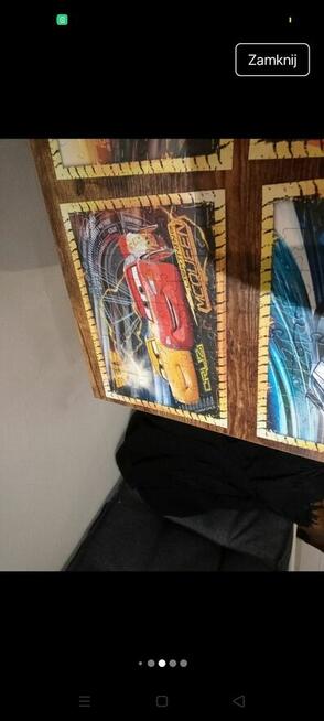 Puzzle dla dzieci z motywem Zygzaka McQueena