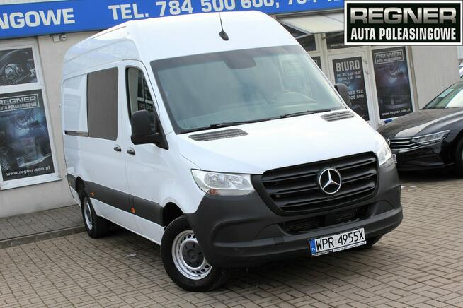 Mercedes Sprinter SalonPL FV23% 3.0CDI 190KM 4-osobowy Zabudowa Webasto Hak Gwarancja