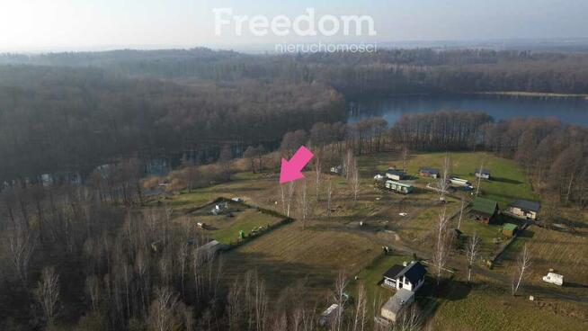 Mazury działka rekreacyjna z linią brzegową