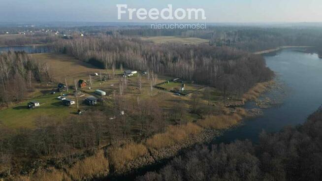 Mazury działka rekreacyjna z linią brzegową