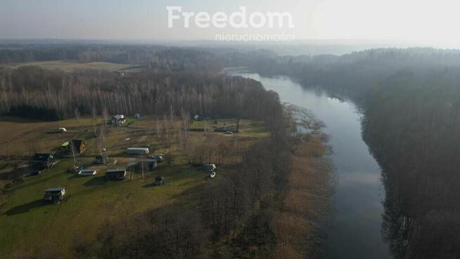 Mazury działka rekreacyjna z linią brzegową