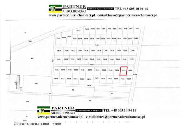 Działka budowlana Mazurowice gm. Malczyce