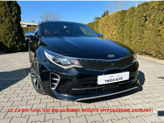 Kia Optima GT 2.0 GDi Turbo 245 KM automat,serwisowana!