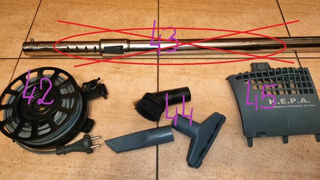 Zelmer Jupiter TYP 4000.0.K58H P 2000W-odkurzacz / części !