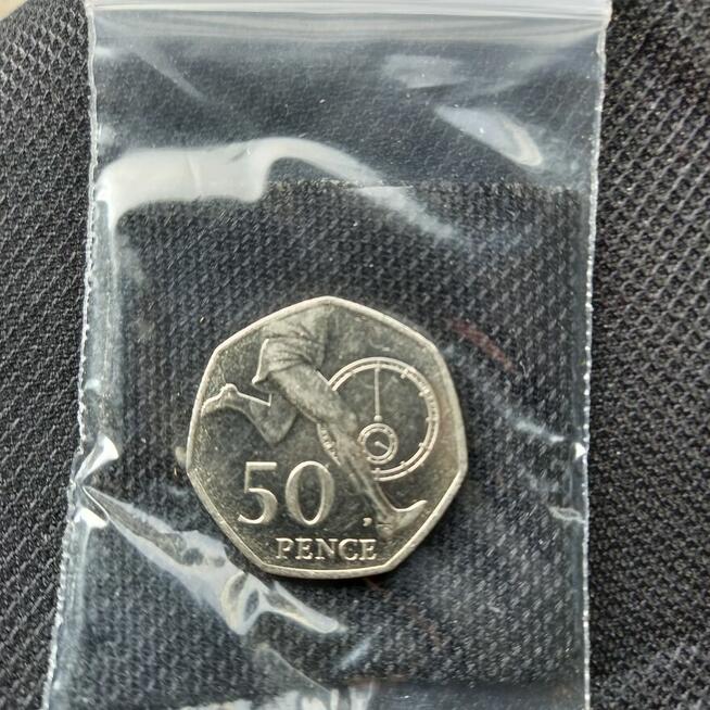 50 PENCE Sir Roger Bannister, James Butler designer