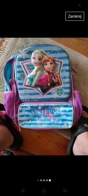 Plecak dla dziewczynki Kraina Lodu