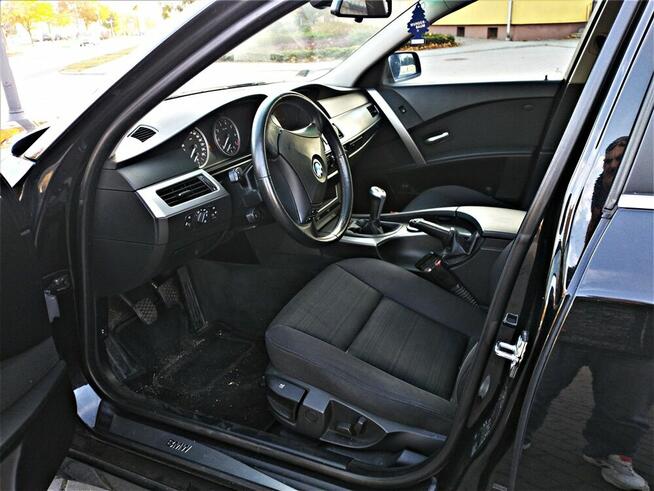 BMW E60 2007r Zadbane Zarejestrowane Auto Bez Wkładu