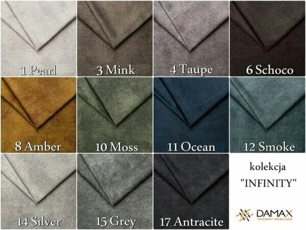 Stół Nefro + 6 krzeseł Tulipan